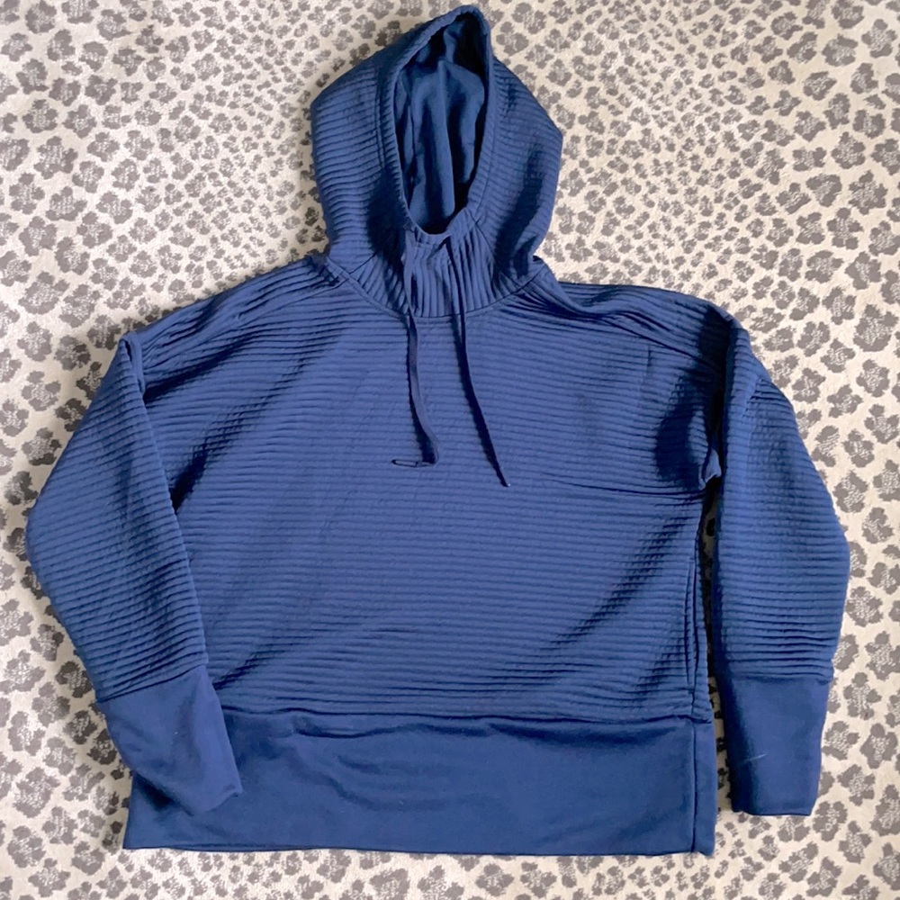 Nike Dri-Fit Navy Hoodie Size Small